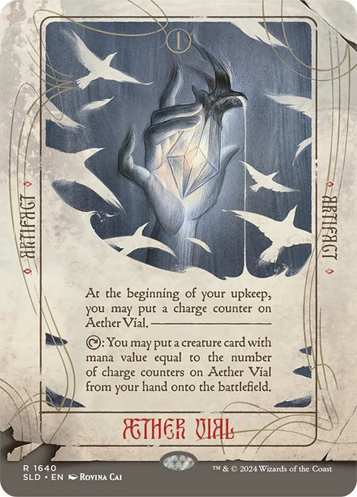 Aether Vial - Borderless - Full Art