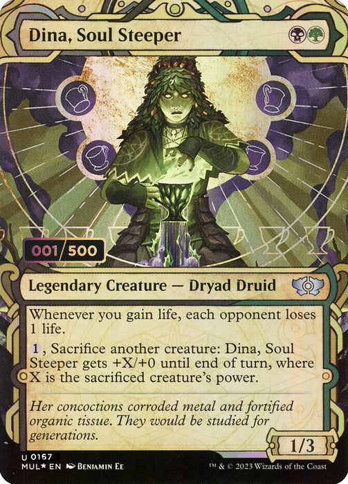 Dina, Soul Steeper - Borderless - Legendary - Showcase (Foil)