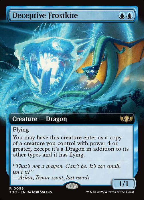 Deceptive Frostkite - Extended Art