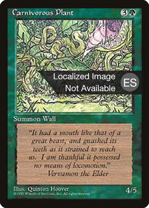 Planta carnívora - Carnivorous Plant