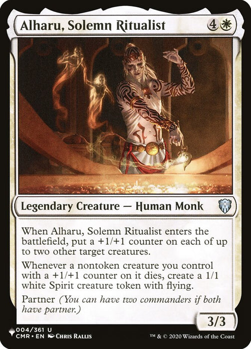 Alharu, Solemn Ritualist - Legendary