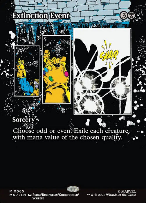 Extinction Event - Borderless - Full Art - Inverted (Foil)