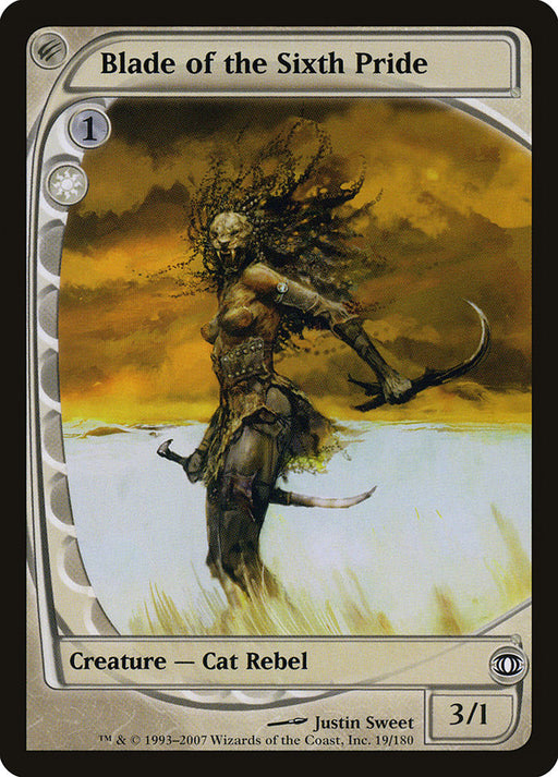 Blade of the Sixth Pride - Textless - Full Art