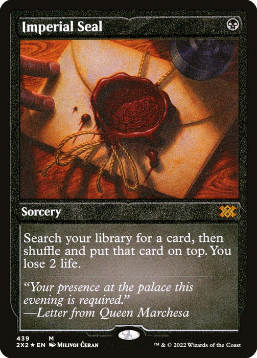 Imperial Seal - Etched - Inverted - Etched (Foil)