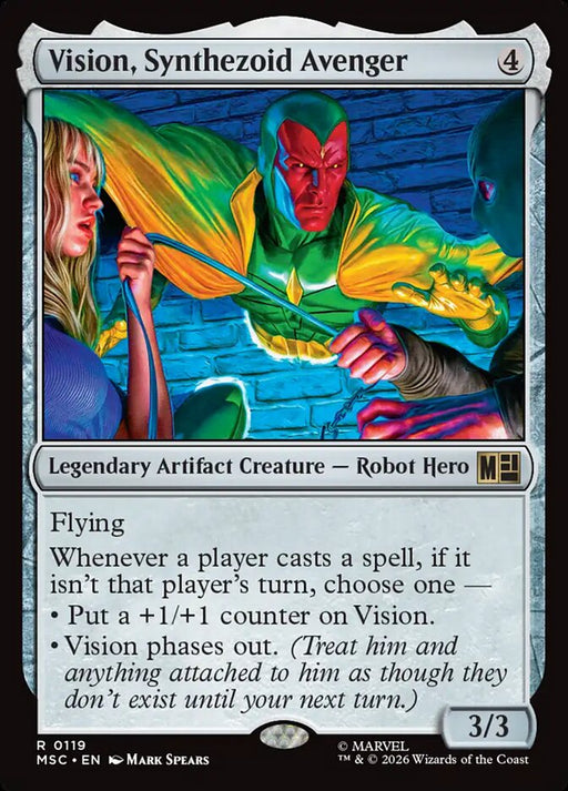 Vision, Synthezoid Avenger - Legendary