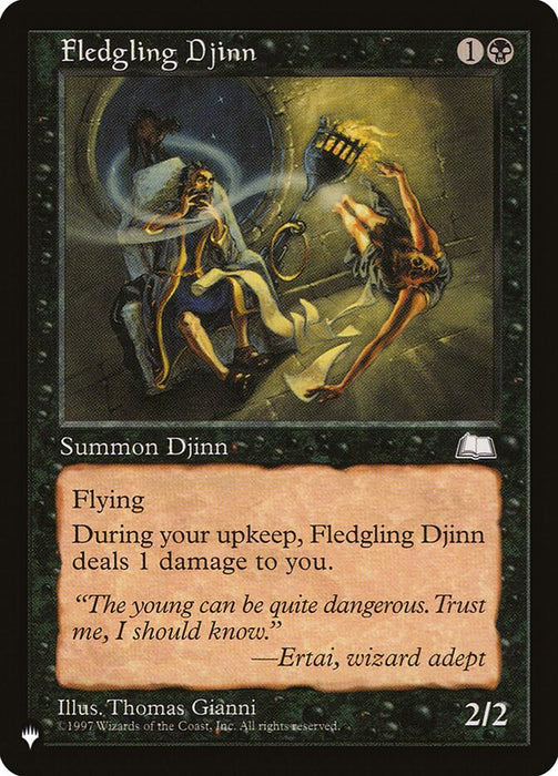 Fledgling Djinn - Retro Frame
