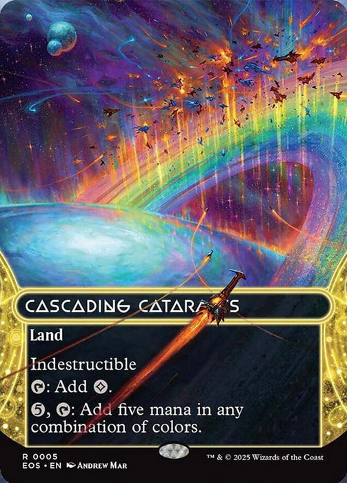 Cascading Cataracts - Borderless - Full Art - Inverted
