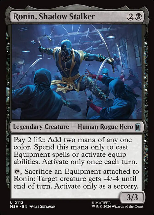 Ronin, Shadow Stalker - Legendary (Foil)