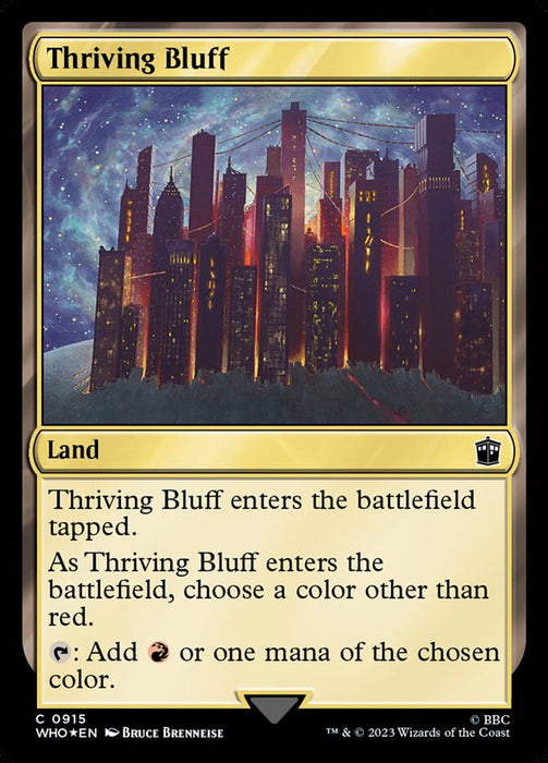 Thriving Bluff - Surge Foil (Foil)