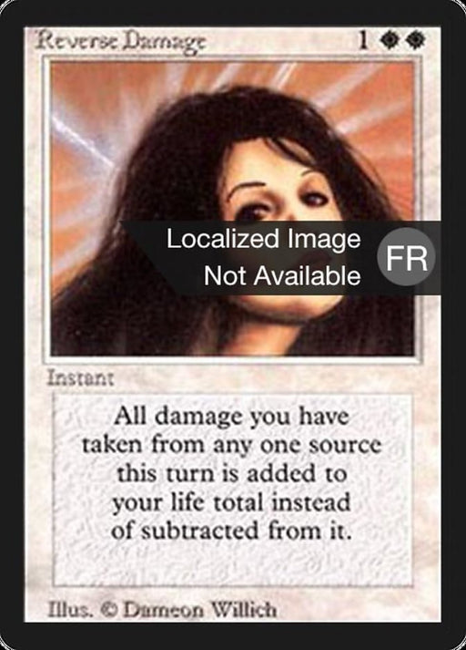 Inversion des dégâts - Reverse Damage