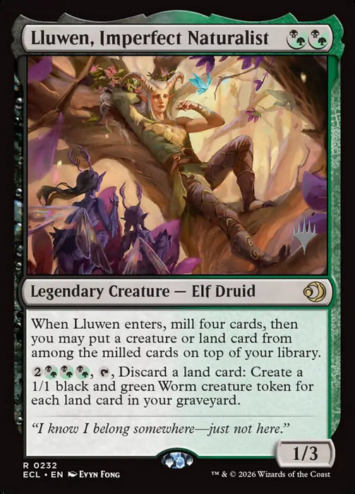 Lluwen, Imperfect Naturalist - Legendary (Foil)
