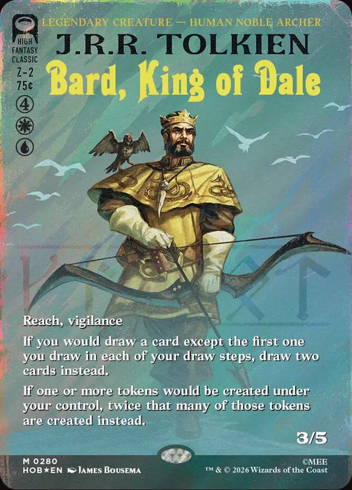 Bard, King of Dale - Borderless - Surge Foil (Foil)