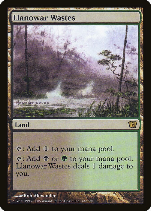 Llanowar Wastes (Foil)
