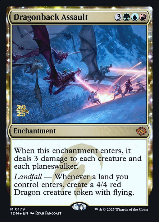 Dragonback Assault - Enchantment (Foil)