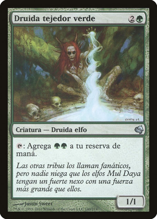 Druida tejedor verde - Greenweaver Druid