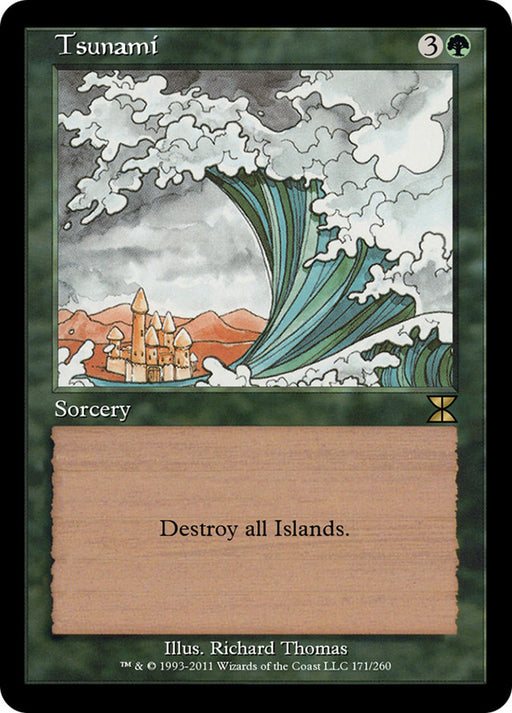Tsunami - Retro Frame (Foil)