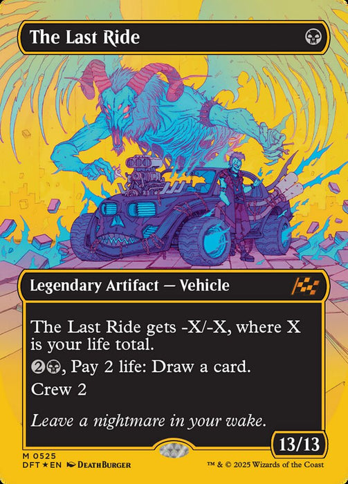 The Last Ride - Borderless - Legendary - Inverted (Foil)