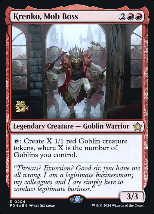 Krenko, Mob Boss - Legendary (Foil)