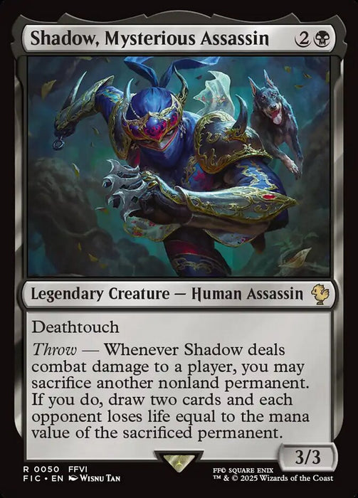 Shadow, Mysterious Assassin - Legendary - Surge Foil