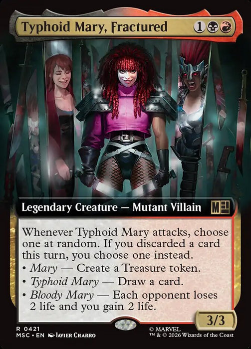 Typhoid Mary, Fractured - Extended Art - Legendary