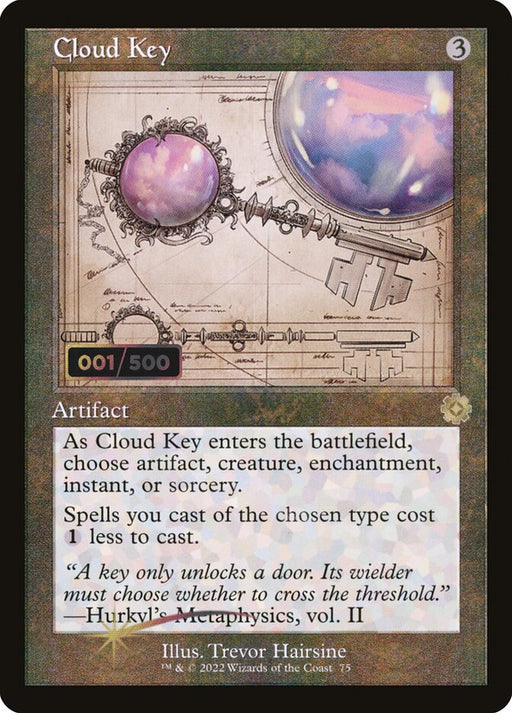 Cloud Key - Retro Frame (Foil)