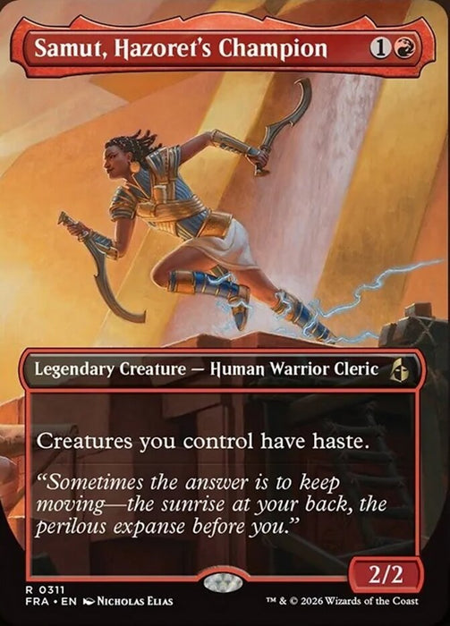 Samut, Hazoret's Champion - Borderless