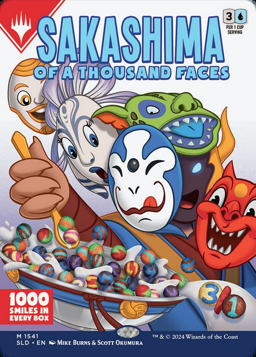 Sakashima of a Thousand Faces // Sakashima of a Thousand Faces - Full Art - Legendary