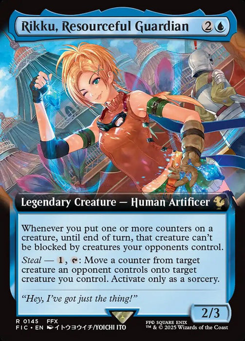 Rikku, Resourceful Guardian - Extended Art - Legendary