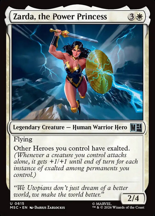 Zarda, the Power Princess - Legendary