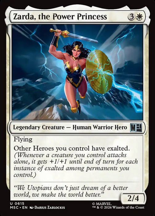 Zarda, the Power Princess - Legendary (Foil)