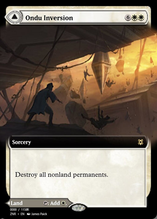 Ondu Inversion // Ondu Skyruins (Foil)