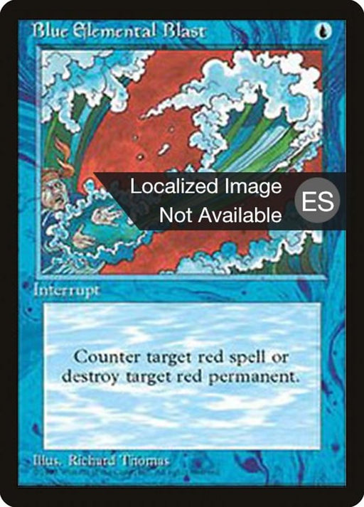 Ráfaga elemental azul - Blue Elemental Blast