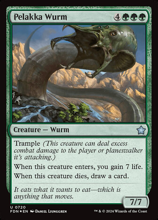 Pelakka Wurm (Foil)