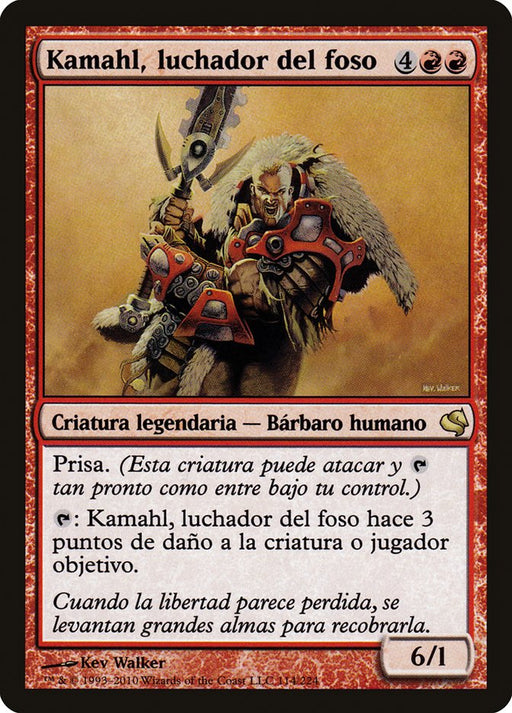 Kamahl, luchador del foso - Kamahl, Pit Fighter