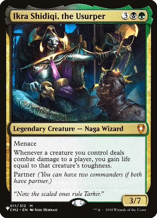 Ikra Shidiqi, the Usurper - Legendary