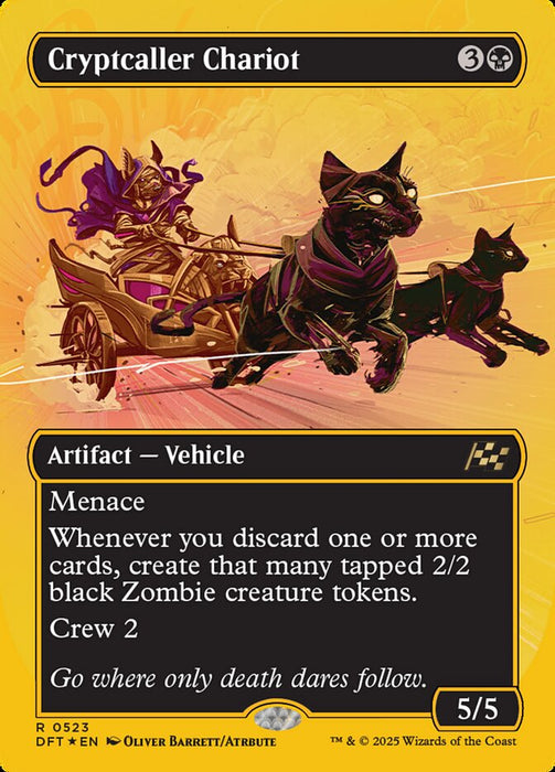 Cryptcaller Chariot - Borderless - Inverted (Foil)