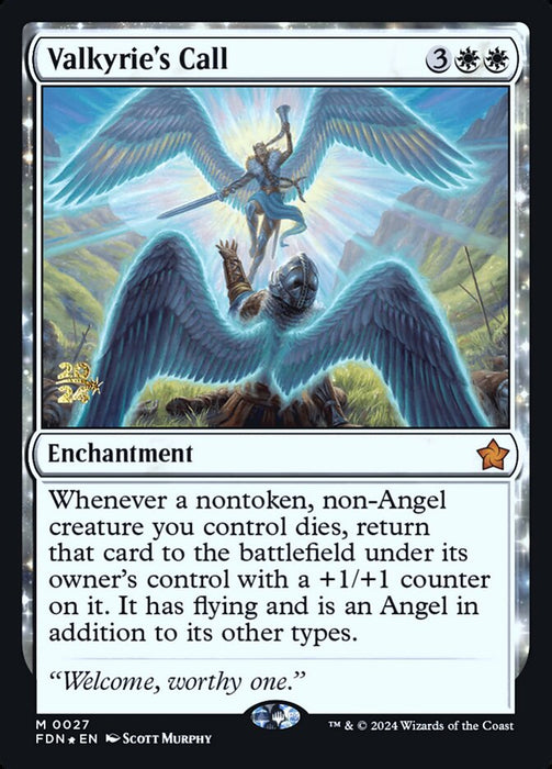 Valkyrie's Call - Enchantment (Foil)