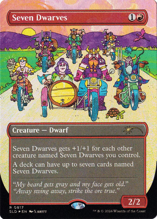 Seven Dwarves - Full Art - Inverted (Foil)