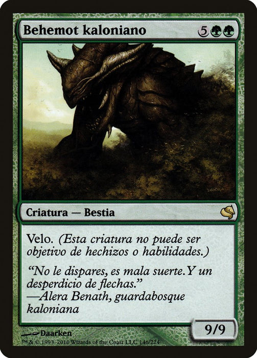 Behemot kaloniano - Kalonian Behemoth
