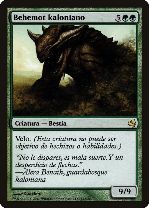 Behemot kaloniano - Kalonian Behemoth