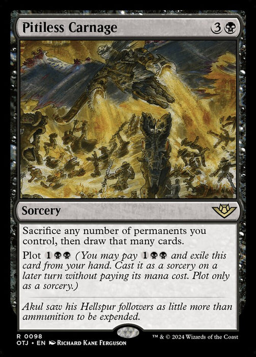 Pitiless Carnage (Foil)