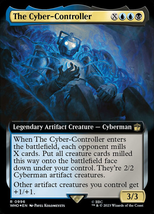 The Cyber-Controller - Extended Art - Legendary - Surge Foil (Foil)