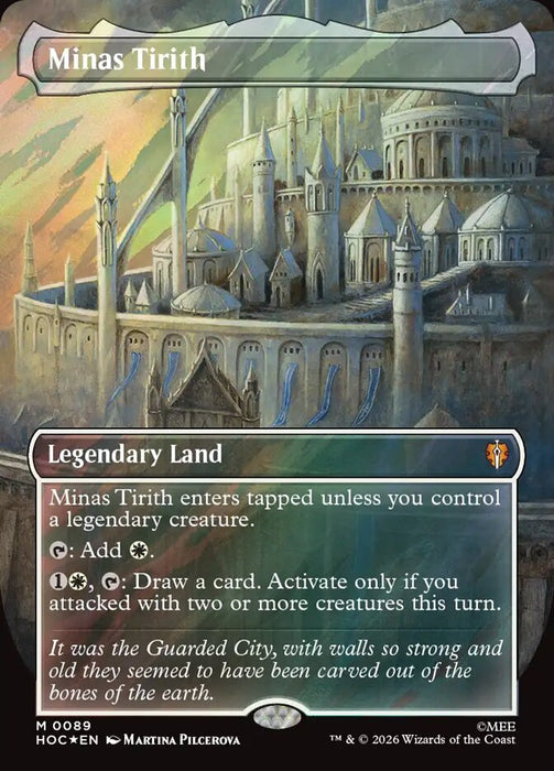 Minas Tirith - Borderless - Surge Foil (Foil)
