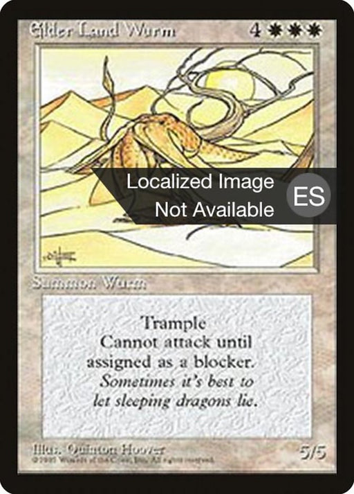 Sierpe de tierra - Elder Land Wurm