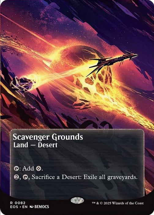 Scavenger Grounds - Borderless - Full Art - Inverted