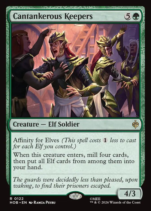 Cantankerous Keepers (Foil)