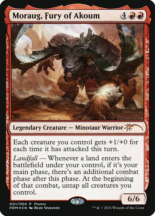 Moraug, Fury of Akoum - Legendary (Foil)