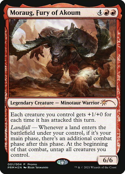 Moraug, Fury of Akoum - Legendary (Foil)