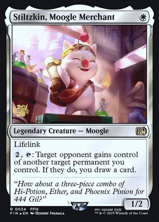 Stiltzkin, Moogle Merchant - Legendary (Foil)