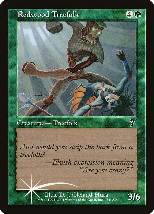 Redwood Treefolk (Foil)